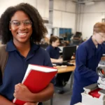 Imagem representando a educação profissional em Minas Gerais, com destaque para crescimento e matrículas em cursos técnicos em 2025